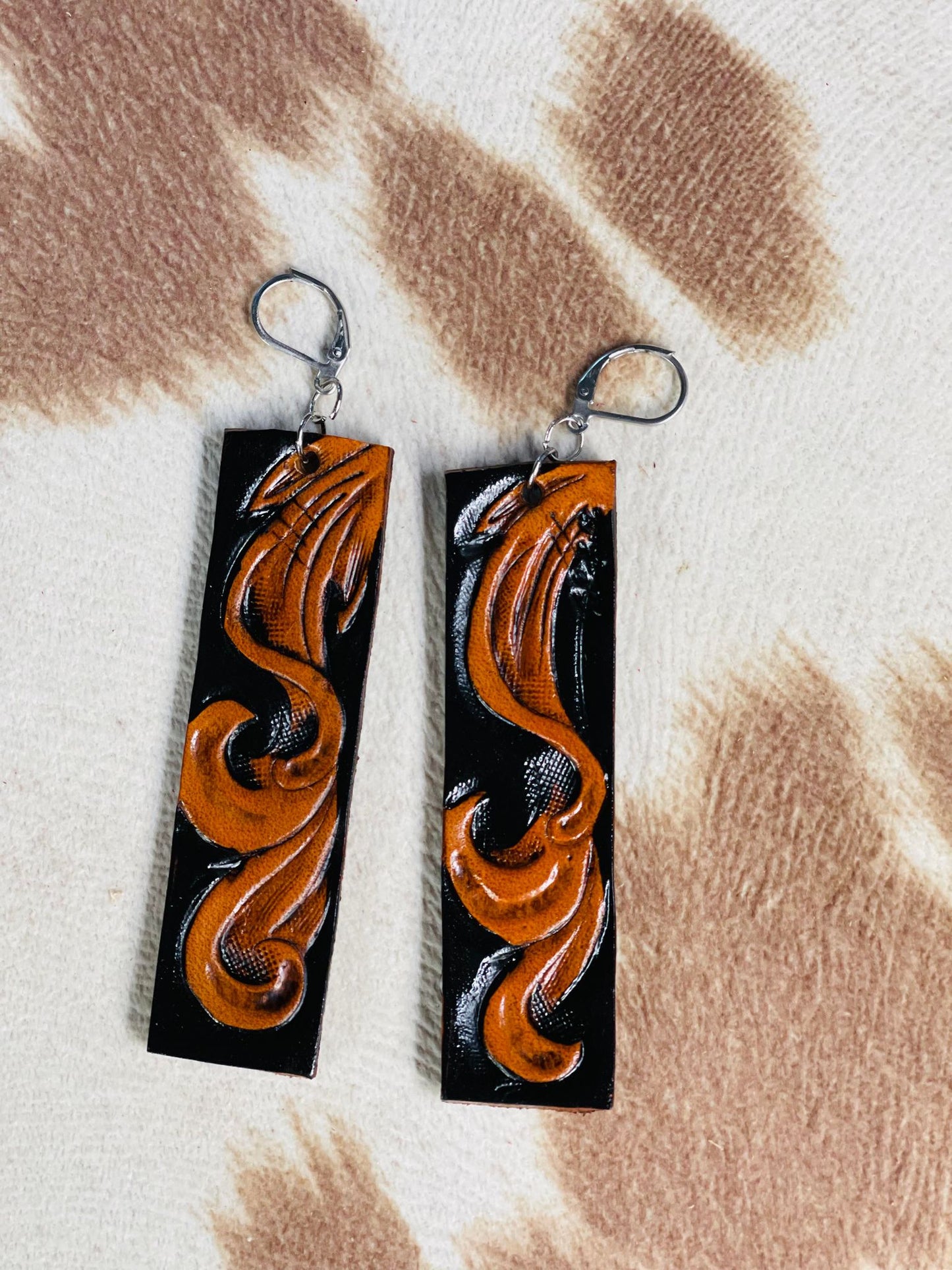 Black Statement Earrings