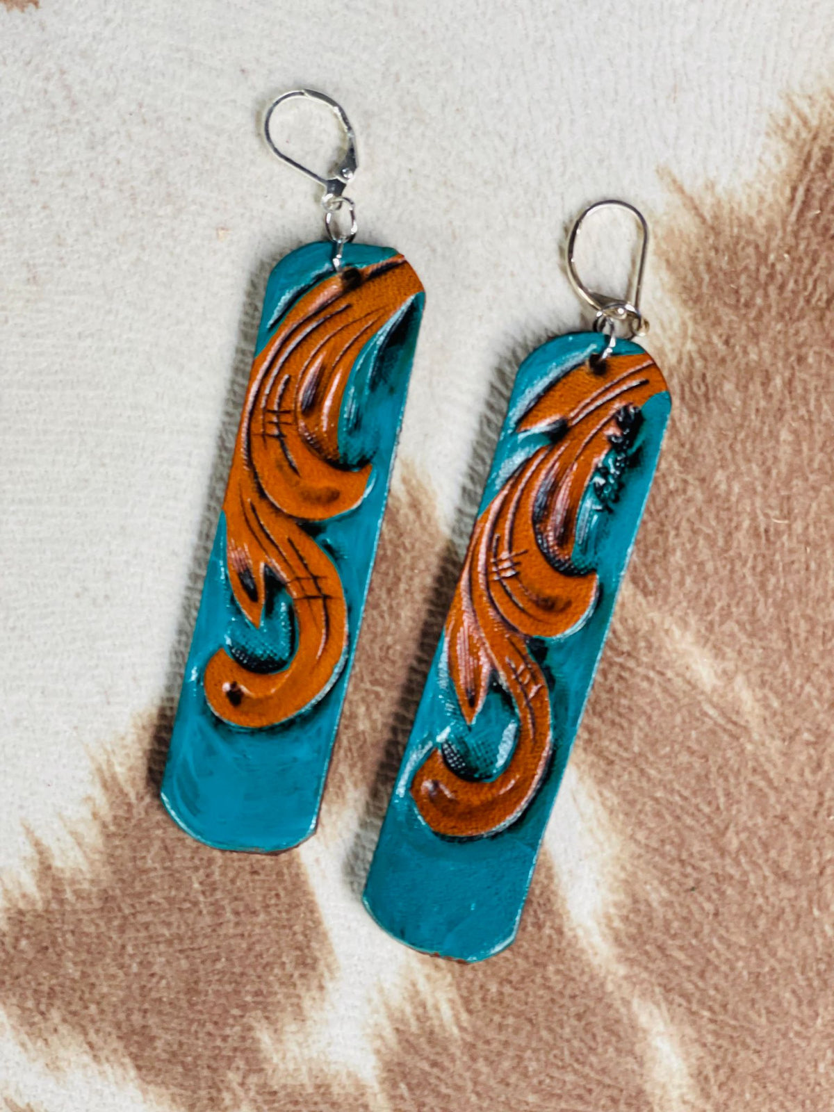 Turquoise Statement Earrings