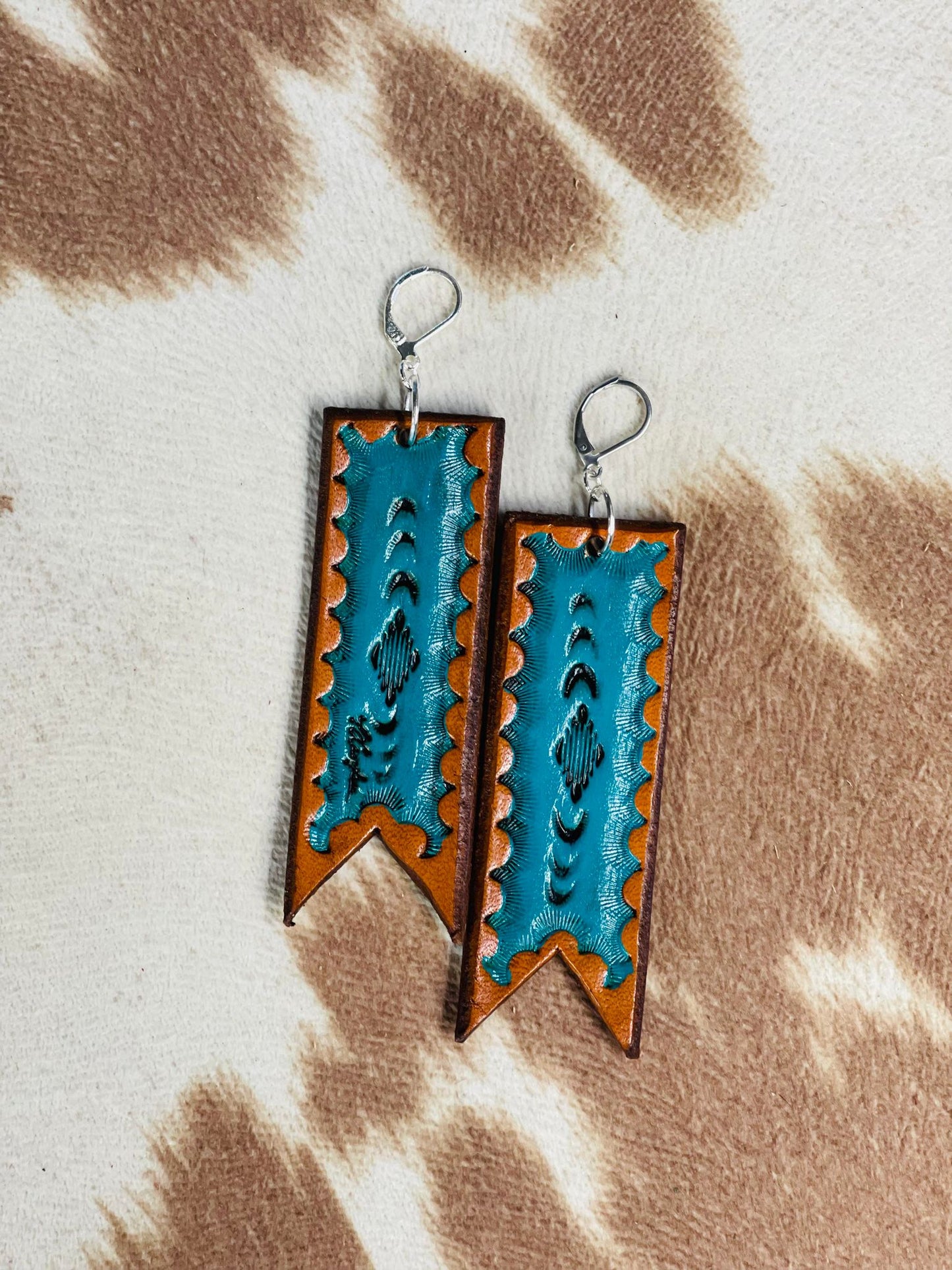 Turquoise Statement Earrings