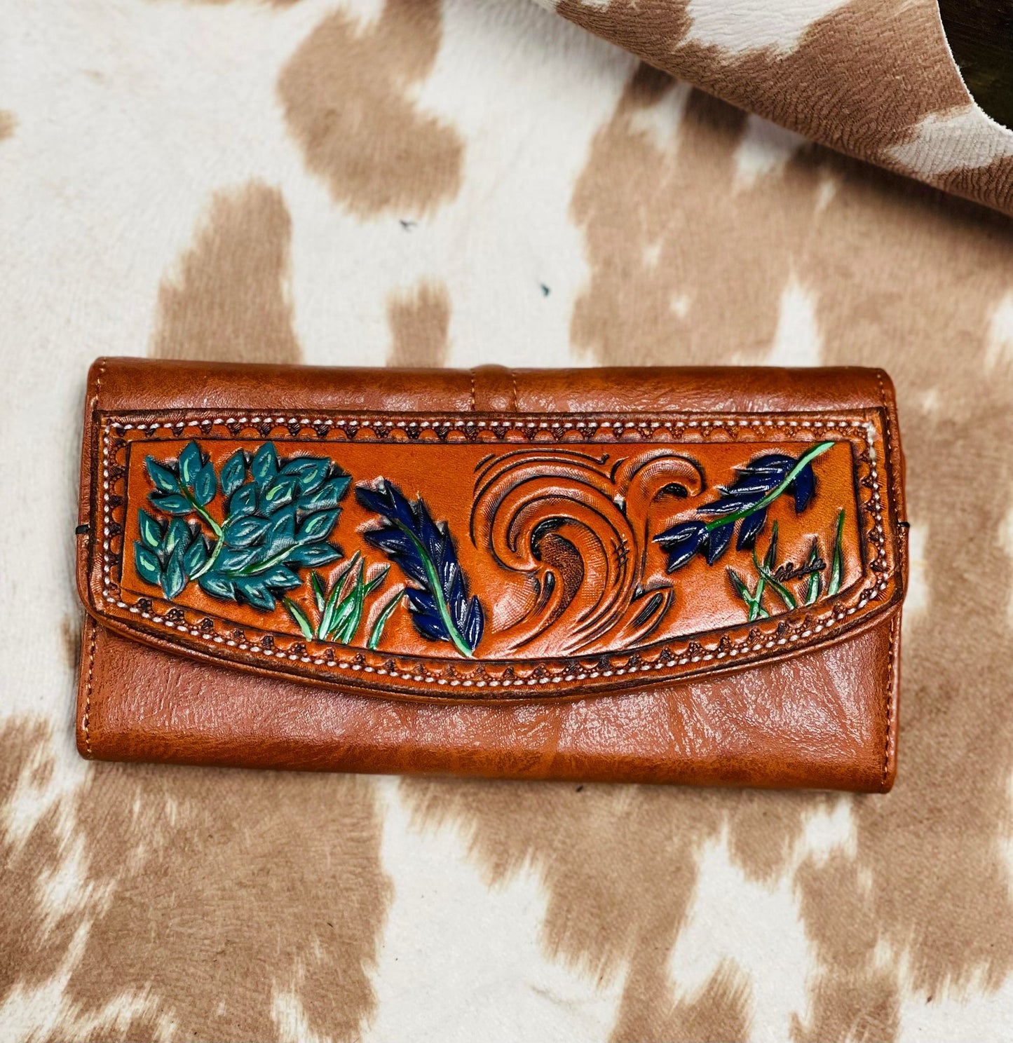 Floral Big Wallet