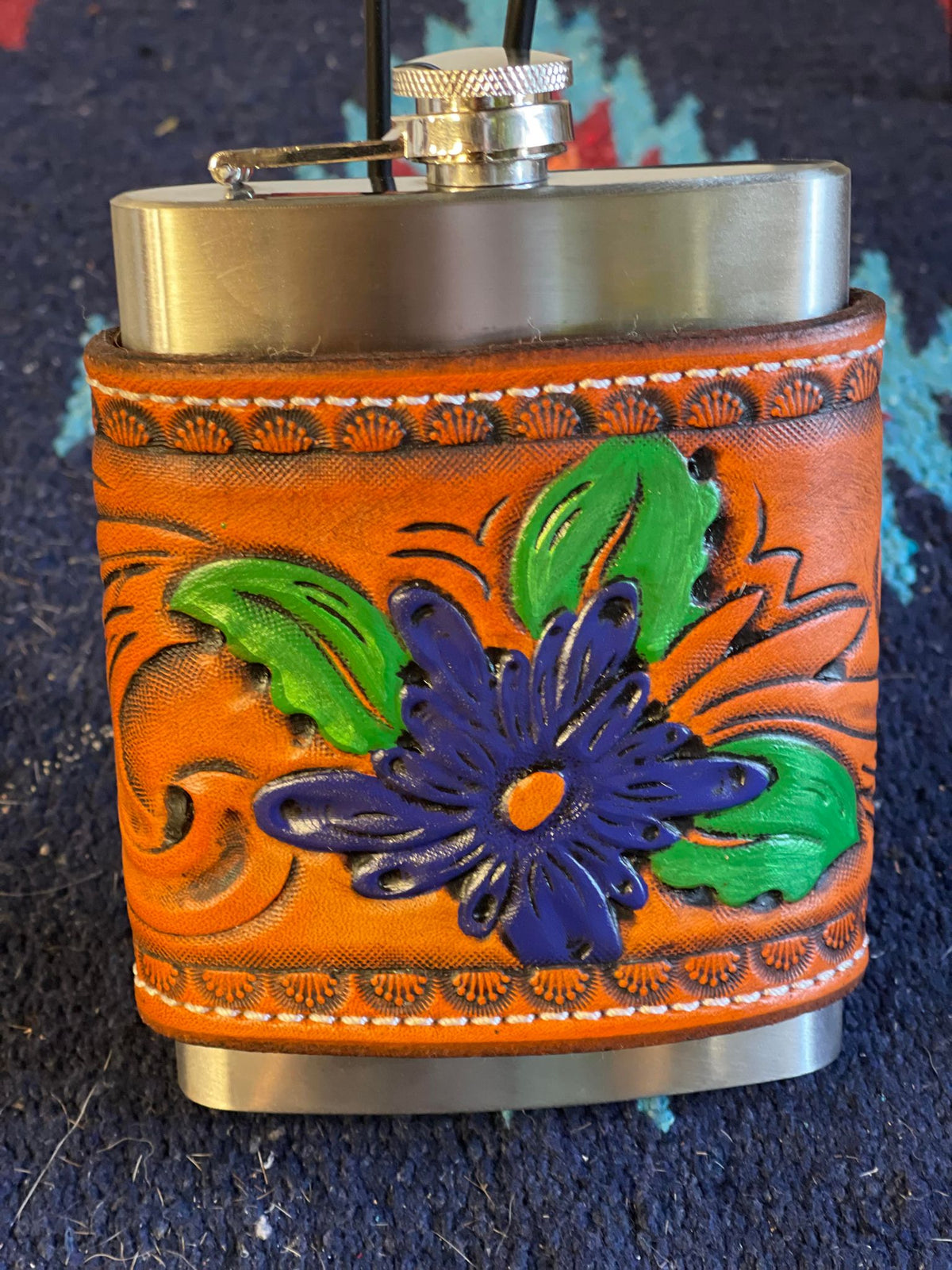 Floral Flask