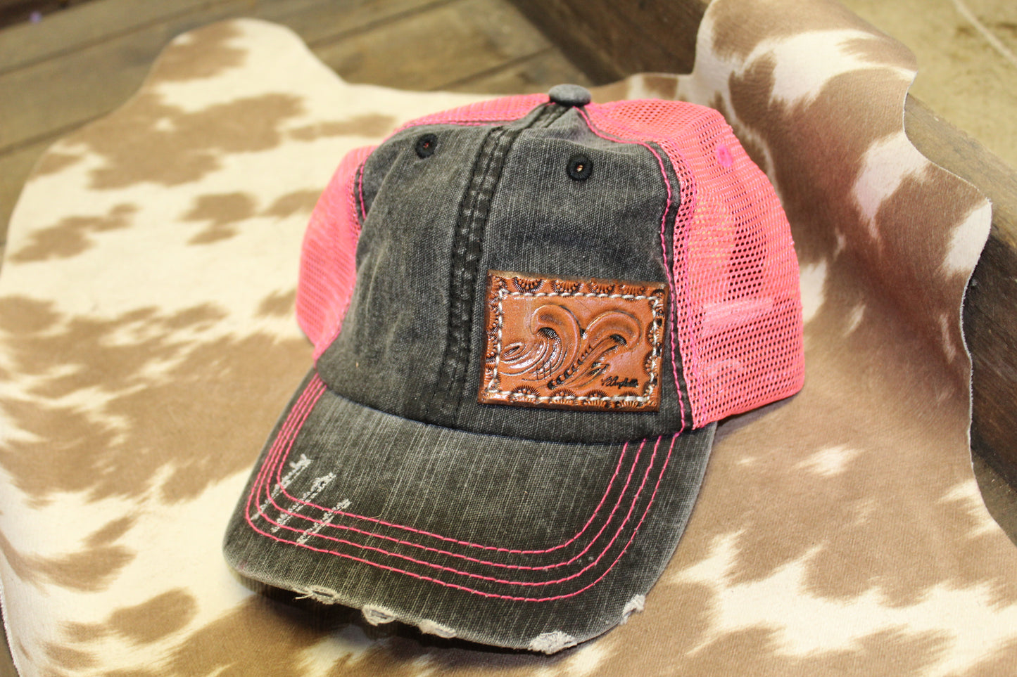 Pink Small Patch Cap