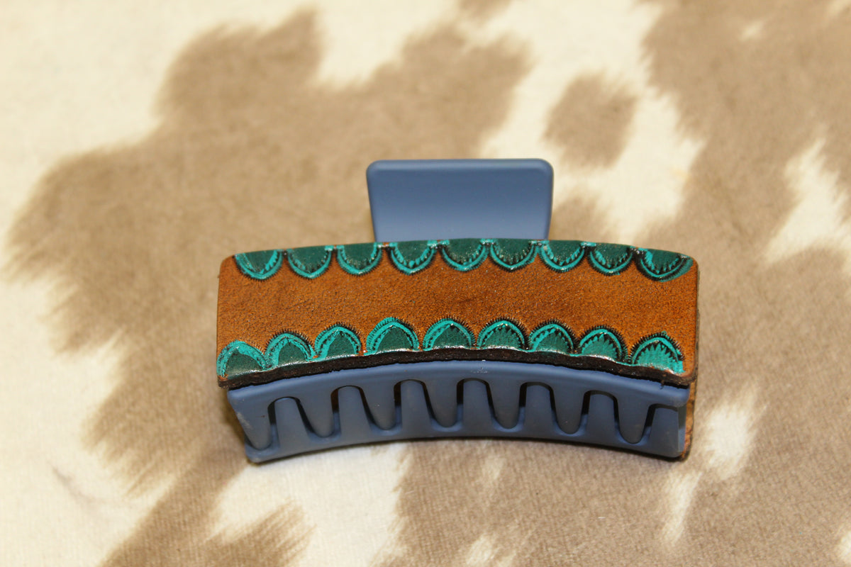 Blue Hair Clip