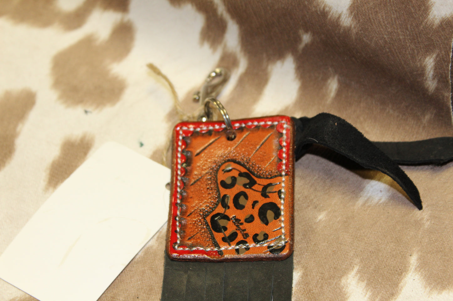 Black Keychain or Purse Charm