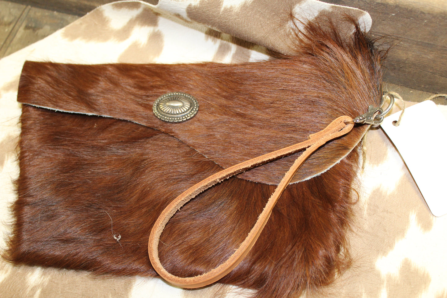 Hairy Concho Clutch