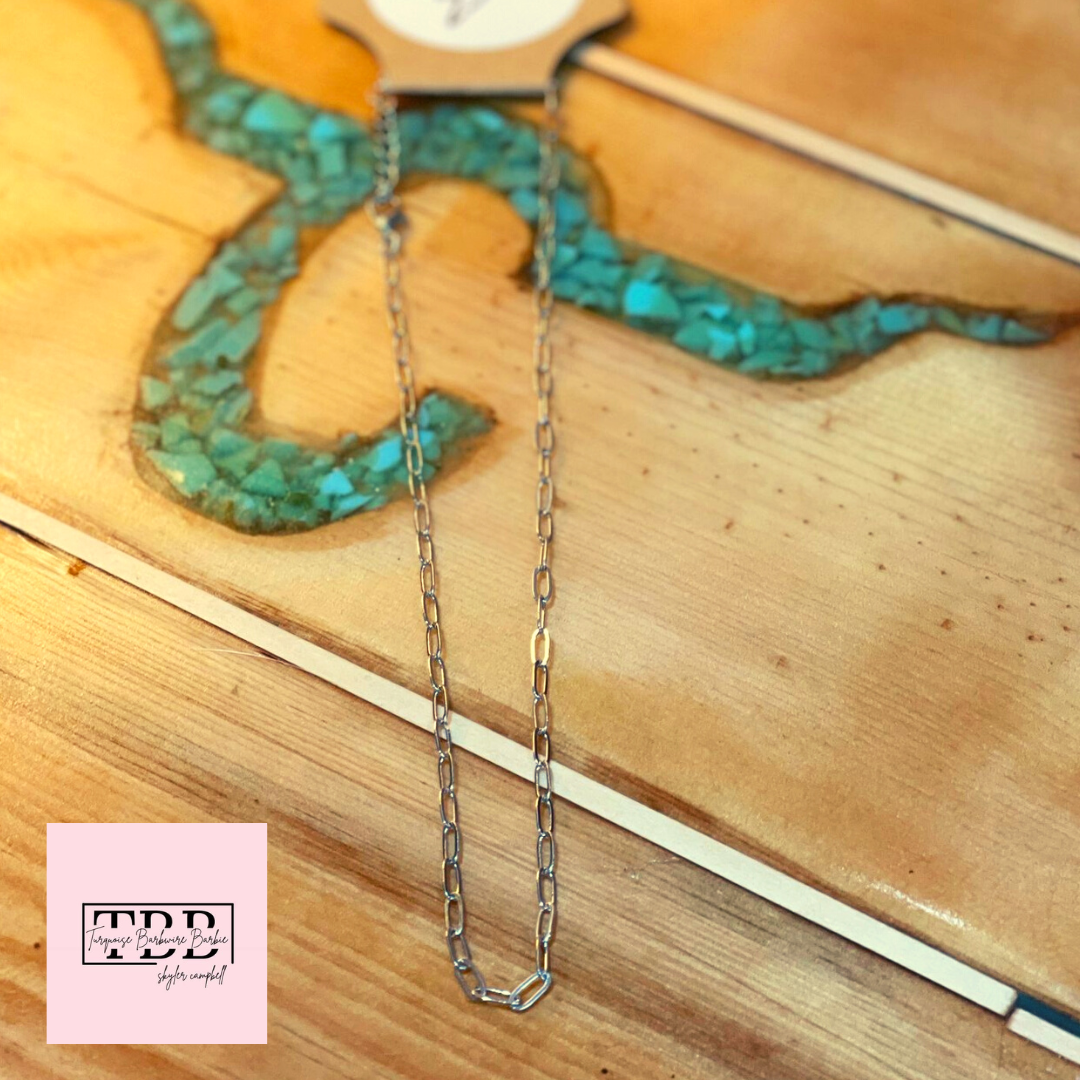 Shorty Paper Clip Necklace